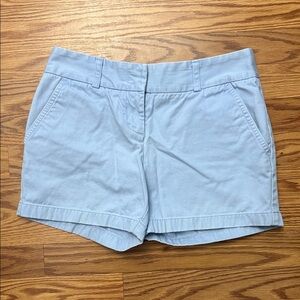 J. Crew Women's Light Blue City Fit Shorts 4